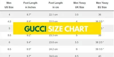 gucci mens sneakers size chart|Gucci sneakers size 15.